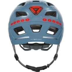 ABUS Casque De Vélo "Hyban 2.0 LED" Bleu -Camping Produits Boutique abus casque de velo hyban 20 led bleu 2