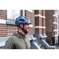 ABUS Casque De Vélo "Hyban 2.0 LED" Bleu -Camping Produits Boutique abus casque de velo hyban 20 led bleu 4