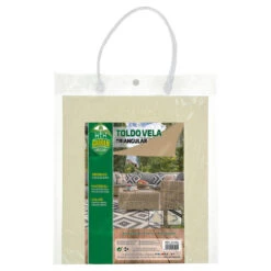 Aktive Garden Store D'ombrage Triangulaire Couleur Crème -Camping Produits Boutique aktive garden store dombrage triangulaire couleur creme 3