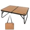 AKTIVE - Table De Camping Pliante Effet Bambou, 60x40x25 Cm -Camping Produits Boutique aktive table de camping pliante effet bambou 60x40x25 cm