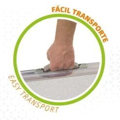 AKTIVE - Table Pliante Avec 2 Tabourets Et Poignée De Transpor, Gris 8 AKTIVE - Table Pliante Avec 2 Tabourets Et Poignée De Transpor, Gris -Camping Produits Boutique aktive table pliante avec 2 tabourets et poignee de transpor gris 2