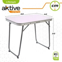 AKTIVE - Table Pliante Avec Poignée De Transport. Table De Camping 60x40x50 Cm 10 AKTIVE - Table Pliante Avec Poignée De Transport. Table De Camping 60x40x50 Cm -Camping Produits Boutique aktive table pliante avec poignee de transport table de camping 60x40x50 cm 3