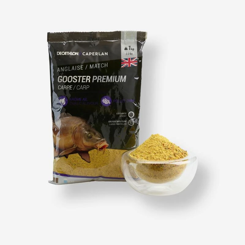 AMORCE GOOSTER PREMIUM CARPE ANGLAISE 1kg 3 AMORCE GOOSTER PREMIUM CARPE ANGLAISE 1kg