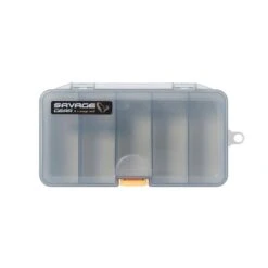 Boîte De Rangement Savage Gear Lurebox Smoke (Cassette A - 18,6 X 10,3 X 3,4cm)
