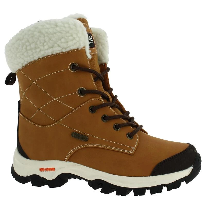 Botte Imperméable De Randonnée Neige - 2*2 DALLIA BEIGE - Femme 3 Botte Imperméable De Randonnée Neige - 2*2 DALLIA BEIGE - Femme