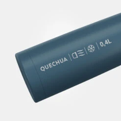 Quechua Bouteille Isotherme Inox 0,4L Avec Gobelet Pour La Randonnée - Bleu -Camping Produits Boutique bouteille isotherme inox 04l avec gobelet pour la randonnee bleu 2