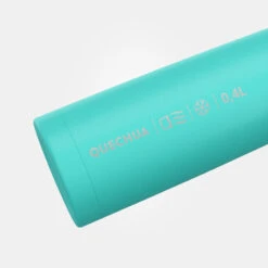 Quechua Bouteille Isotherme Inox 0,4L Avec Gobelet Pour La Randonnée - Turquoise -Camping Produits Boutique bouteille isotherme inox 04l avec gobelet pour la randonnee turquoise 2