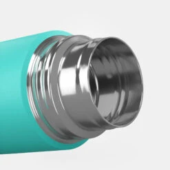 Quechua Bouteille Isotherme Inox 0,4L Avec Gobelet Pour La Randonnée - Turquoise -Camping Produits Boutique bouteille isotherme inox 04l avec gobelet pour la randonnee turquoise 6