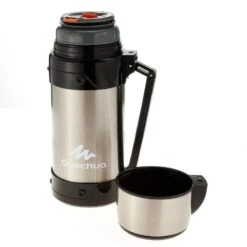 Quechua Bouteille Isotherme Inox 1,5L Avec Gobelet Pour La Randonnée -Camping Produits Boutique bouteille isotherme inox 15l avec gobelet pour la randonnee 4