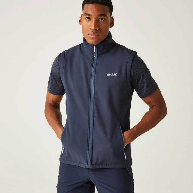 Regatta Bradwell III Homme Fitness Gilet - Marine 6 Regatta Bradwell III Homme Fitness Gilet - Marine – Image 4