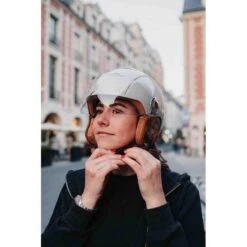 Casque Urbain Jet Tandem Green Avec Visière -Camping Produits Boutique casque urbain jet tandem green avec visiere 5