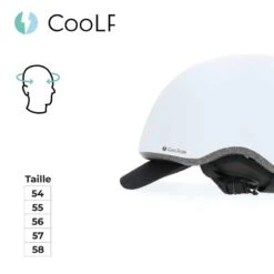 Casque Vélo Adulte 54-58 Cm Multisport Blanc Avec Casquette Amovible Intégrée -Camping Produits Boutique casque velo adulte 54 58 cm multisport blanc avec casquette amovible integree 5