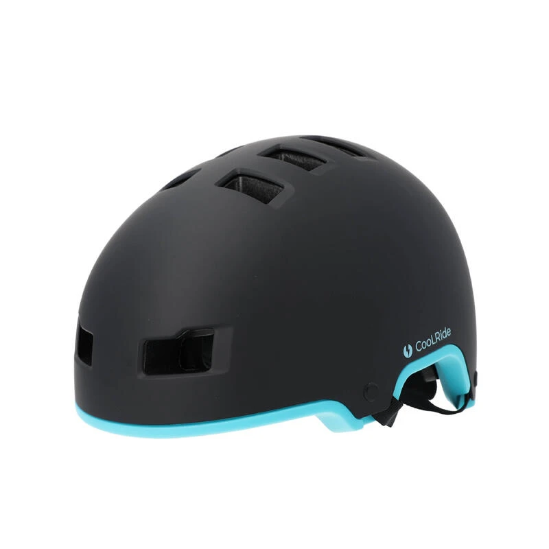 Casque Vélo Adulte 54-58 Cm Multisport Noir/Bleu 3 Casque Vélo Adulte 54-58 Cm Multisport Noir/Bleu