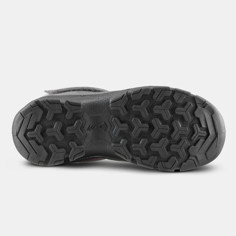 Quechua Chaussures De Randonnée Enfant Avec Scratch MH100 Mid Grise Rose Du 24 AU 34 5 Quechua Chaussures De Randonnée Enfant Avec Scratch MH100 Mid Grise Rose Du 24 AU 34 – Image 3