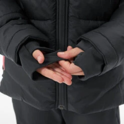 Quechua DOUDOUNE DE RANDONNÉE - HYBRIDE GRIS FONCE - ENFANT 7-15 ANS -Camping Produits Boutique doudoune de randonnee hybride gris fonce enfant 7 15 ans 4