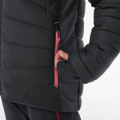 Quechua DOUDOUNE DE RANDONNÉE - HYBRIDE GRIS FONCE - ENFANT 7-15 ANS -Camping Produits Boutique doudoune de randonnee hybride gris fonce enfant 7 15 ans 5