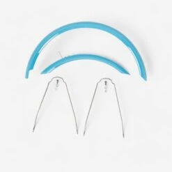 BTWIN Garde Boue Vélo 16 Pouces Bleu (par Paire, Vendu Sans Kit De Vis)