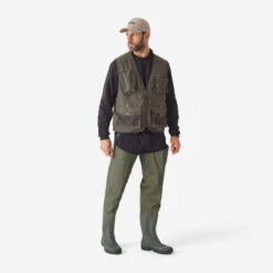 GILET De Pêche 500 Kaki 21 GILET De Pêche 500 Kaki -Camping Produits Boutique gilet de peche 500 kaki 9
