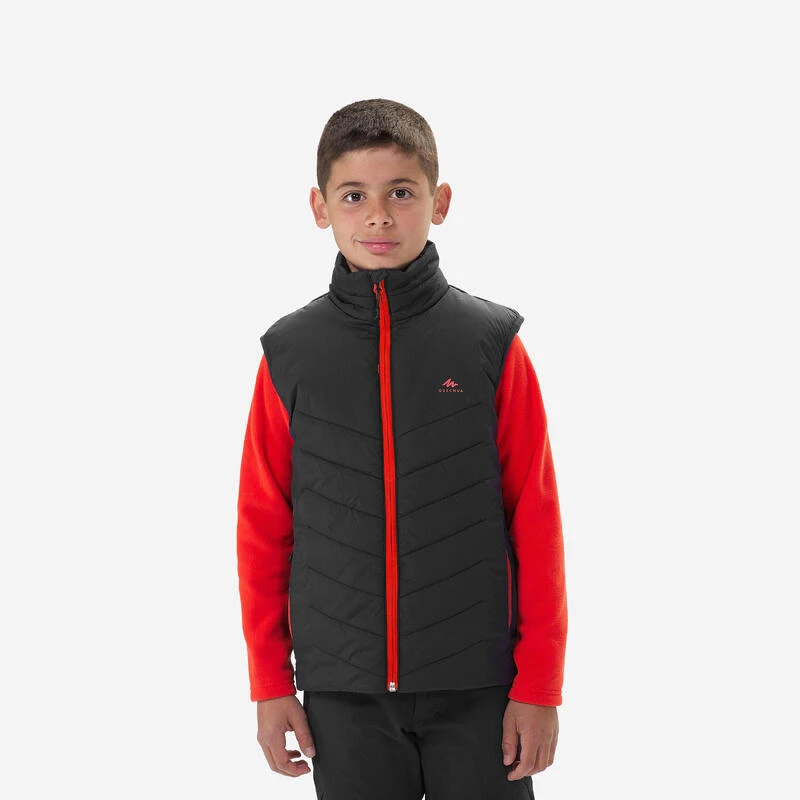 Quechua GILET DOUDOUNE DE RANDONNÉE - HYBRIDE NOIR - ENFANT 7-15 ANS 3 Quechua GILET DOUDOUNE DE RANDONNÉE - HYBRIDE NOIR - ENFANT 7-15 ANS
