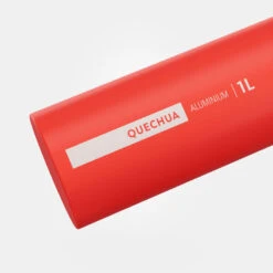 Quechua Gourde Alu 1L Avec Bouchon à Ouverture Rapide Pour La Randonnée - Rouge -Camping Produits Boutique gourde alu 1l avec bouchon a ouverture rapide pour la randonnee rouge 2
