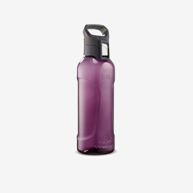 Quechua Gourde Ecozen® 0,8L Avec Bouchon Ouverture Rapide Pour La Randonnée - Violet 3 Quechua Gourde Ecozen® 0,8L Avec Bouchon Ouverture Rapide Pour La Randonnée - Violet