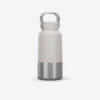 Quechua Gourde Inox 0,6L Avec Bouchon à Vis Pour La Randonnée - Blanc -Camping Produits Boutique gourde inox 06l avec bouchon a vis pour la randonnee blanc
