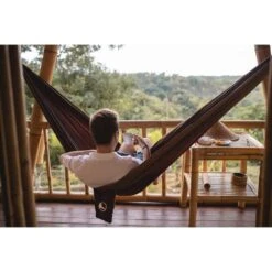 TICKET TO THE MOON Hamac TTTM Compact Chocolate -Camping Produits Boutique hamac tttm compact chocolate 2