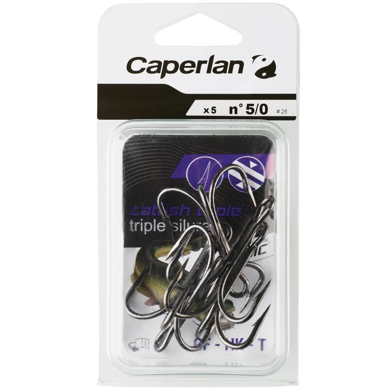 HAMEÇON TRIPLE PÊCHE DU SILURE CF HK T N° 5 6 HAMEÇON TRIPLE PÊCHE DU SILURE CF HK T N° 5 – Image 4