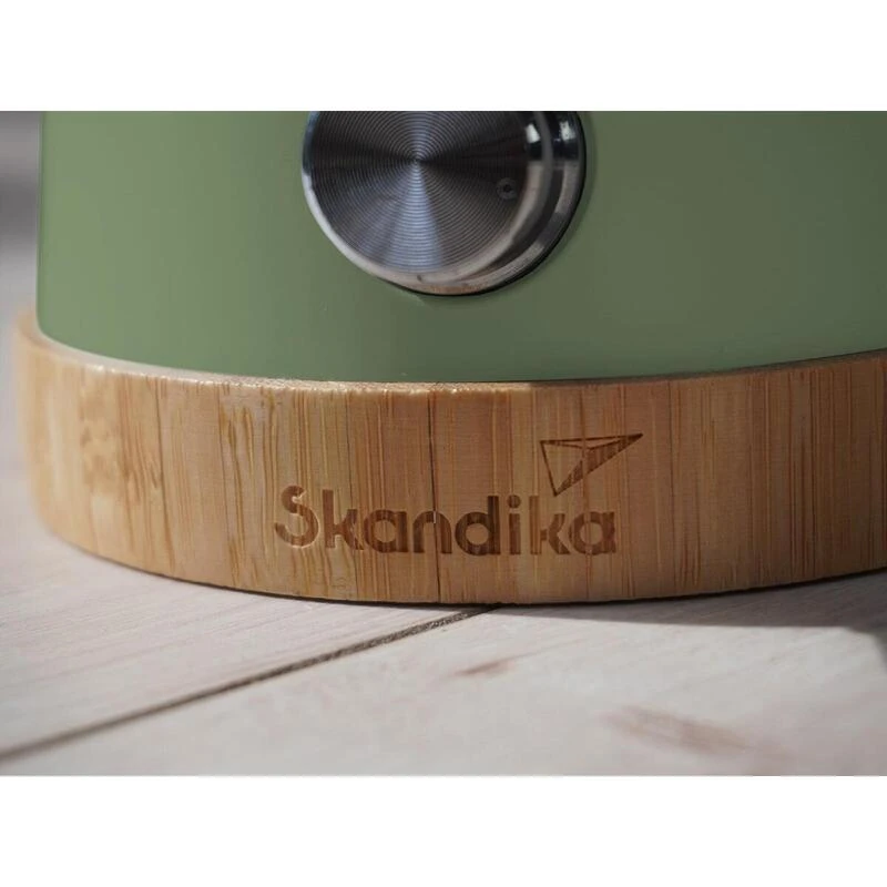 Lampe Lanterne De Camping LED Kiruna - Rechargeable - USB - Bambou - Style Rétro 5 Lampe Lanterne De Camping LED Kiruna - Rechargeable - USB - Bambou - Style Rétro – Image 3