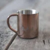 Lemmel Mug Isolé à Double Paroi - Acier Inoxydable/Cuivre - Logo Lemmel -Camping Produits Boutique lemmel mug isole a double paroi acier inoxydablecuivre logo lemmel