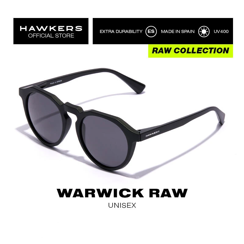HAWKERS Lunettes De Soleil Pour Homme Et Femme BLACK DARK - WARWICK Raw 8 HAWKERS Lunettes De Soleil Pour Homme Et Femme BLACK DARK - WARWICK Raw – Image 6