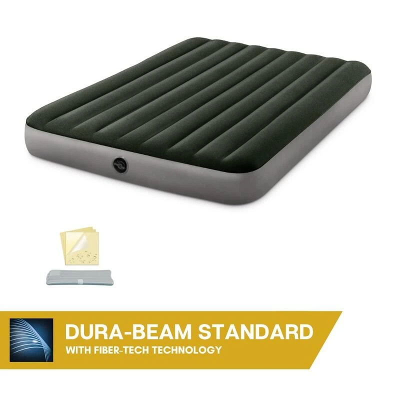 Matelas Gonflable - Intex Prestige Downy -2 Personnes - 152x203x25 Cm (BxLxH) 6 Matelas Gonflable - Intex Prestige Downy -2 Personnes - 152x203x25 Cm (BxLxH) – Image 4