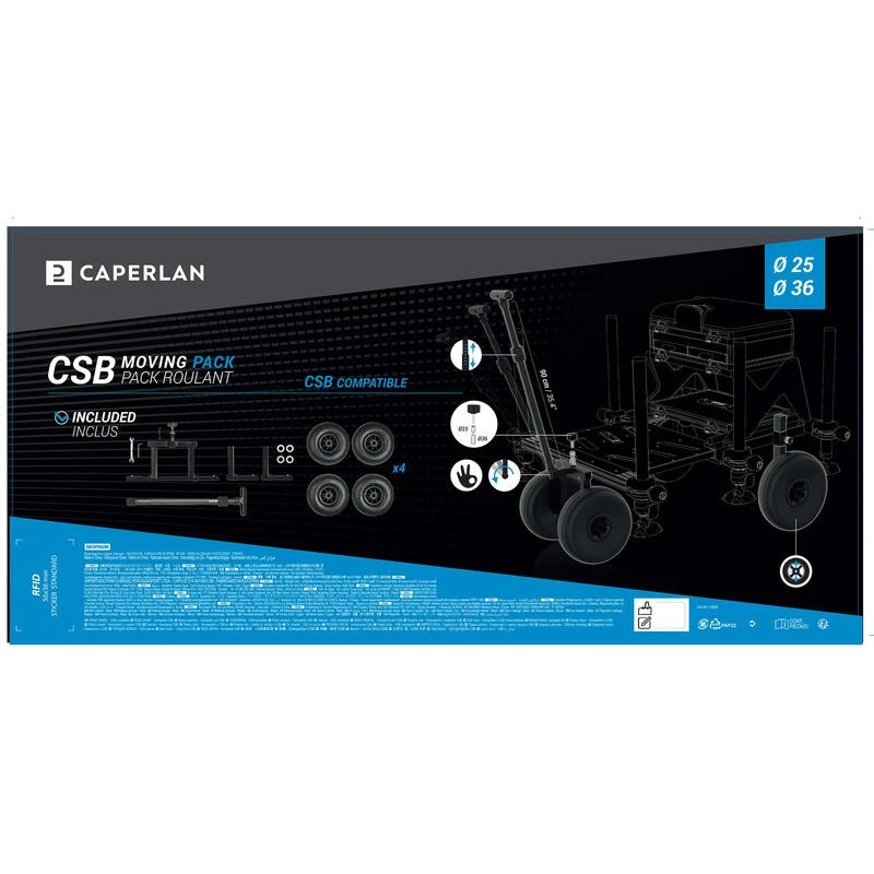 PACK ROULANT COMPLET POUR STATION DE PECHE CSB D25 D36 7 PACK ROULANT COMPLET POUR STATION DE PECHE CSB D25 D36 – Image 5