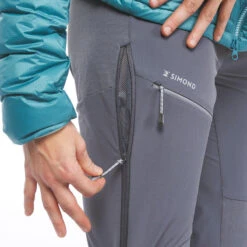 Simond Pantalon D'alpinisme Femme - ALPINISM LIGHT EVO GRIS CLAIR -Camping Produits Boutique pantalon dalpinisme femme alpinism light evo gris clair 2