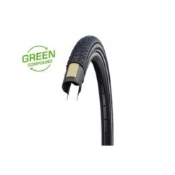 Pneu Schwalbe Road Cruiser Hs484 Green 27,5x1,65 44-584 Nor Refl,-Tskin Kg Gc