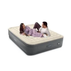 Intex Premaire II - Lit Gonflable - 203x152x46cm - Compris Les Accessoires -Camping Produits Boutique premaire ii lit gonflable 203x152x46cm compris les accessoires 2