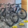 Râtelier Range 4 Vélos Mottez : 3 Largeurs De Pneus