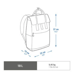 Quechua Sac à Dos De Randonnée 10L - NH Escape 150 Square -Camping Produits Boutique sac a dos de randonnee 10l nh escape 150 square 1
