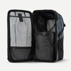 Sac à Dos De Voyage Et Trekking Ouverture Valise 50 + 6 L Femme - Travel 900 -Camping Produits Boutique sac a dos de voyage et trekking ouverture valise 50 6 l femme travel 900 6