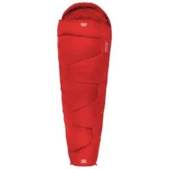 HIGHLANDER Sac De Couchage Sleepline 350 Momie 4°C Rouge -Camping Produits Boutique sac de couchage sleepline 350 momie 4c rouge 2
