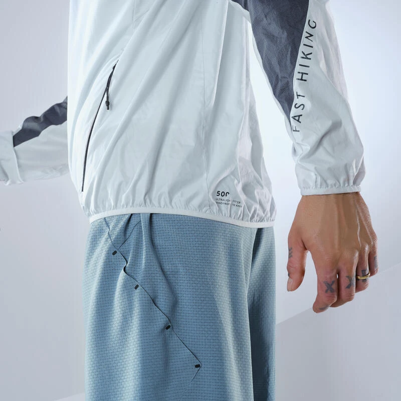 Quechua Short De Randonnée Rapide FH 900 Homme Bleu Tempête. 12 Quechua Short De Randonnée Rapide FH 900 Homme Bleu Tempête. – Image 10