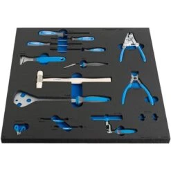 Unior Sos Set D'outils Généraux Pour Bicyclettes - 560 X 570 X 40 Mm / 14 Pcs - 3 Kg