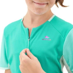 Quechua T Shirt De Randonnée Enfant - MH550 Turquoise - 7-15 Ans -Camping Produits Boutique t shirt de randonnee enfant mh550 turquoise 7 15 ans 3