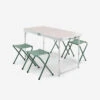 Quechua TABLE DE CAMPING PLIANTE - 4 TABOURETS - 4 À 6 PERSONNES 1 Quechua TABLE DE CAMPING PLIANTE - 4 TABOURETS - 4 À 6 PERSONNES -Camping Produits Boutique table de camping pliante 4 tabourets 4 a 6 personnes
