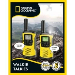 Talkies-walchies De 6 Km Scope Et Hands Free National Geographic -Camping Produits Boutique talkies walchies de 6 km scope et hands free national geographic 4