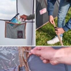 Tente Coleman 8 Personnes Octagon Gris 14 Tente Coleman 8 Personnes Octagon Gris -Camping Produits Boutique tente coleman 8 personnes octagon gris 5