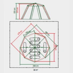 Tente Coleman 8 Personnes Octagon Gris 15 Tente Coleman 8 Personnes Octagon Gris -Camping Produits Boutique tente coleman 8 personnes octagon gris 6