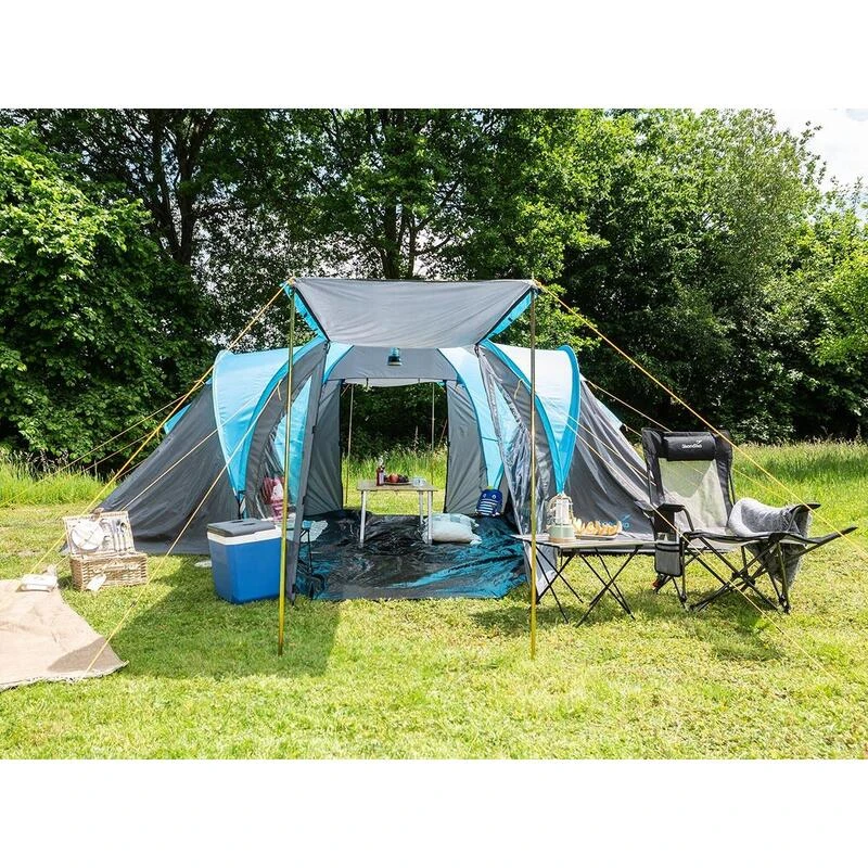 Tente Dôme Hammerfest 4 Plus - Camping - 2 Cabines - 4 Personnes - 2 Entrées 4 Tente Dôme Hammerfest 4 Plus - Camping - 2 Cabines - 4 Personnes - 2 Entrées – Image 2