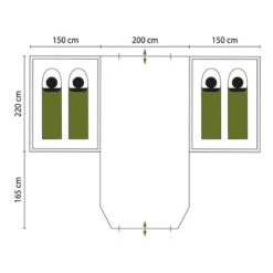 Tente Dôme Hammerfest 4 Plus - Camping - 2 Cabines - 4 Personnes - 2 Entrées 15 Tente Dôme Hammerfest 4 Plus - Camping - 2 Cabines - 4 Personnes - 2 Entrées -Camping Produits Boutique tente dome hammerfest 4 plus camping 2 cabines 4 personnes 2 entrees 6