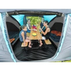 Tente Dôme Hammerfest 4 Sleeper Protect - Sol Cousu - 4 Pers - 2 Cabines Noires -Camping Produits Boutique tente dome hammerfest 4 sleeper protect sol cousu 4 pers 2 cabines noires 2